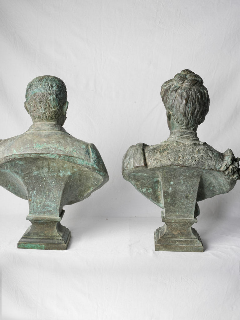 Realistic Italian art busts