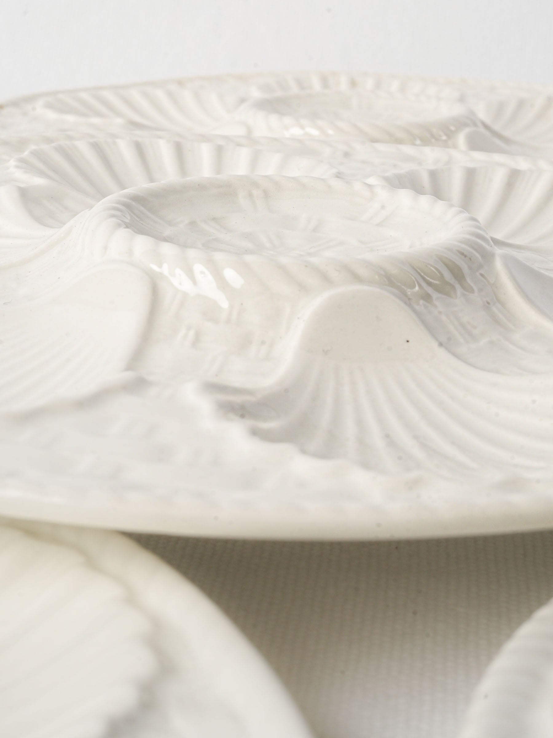 Classic refined seaside entertaining plates