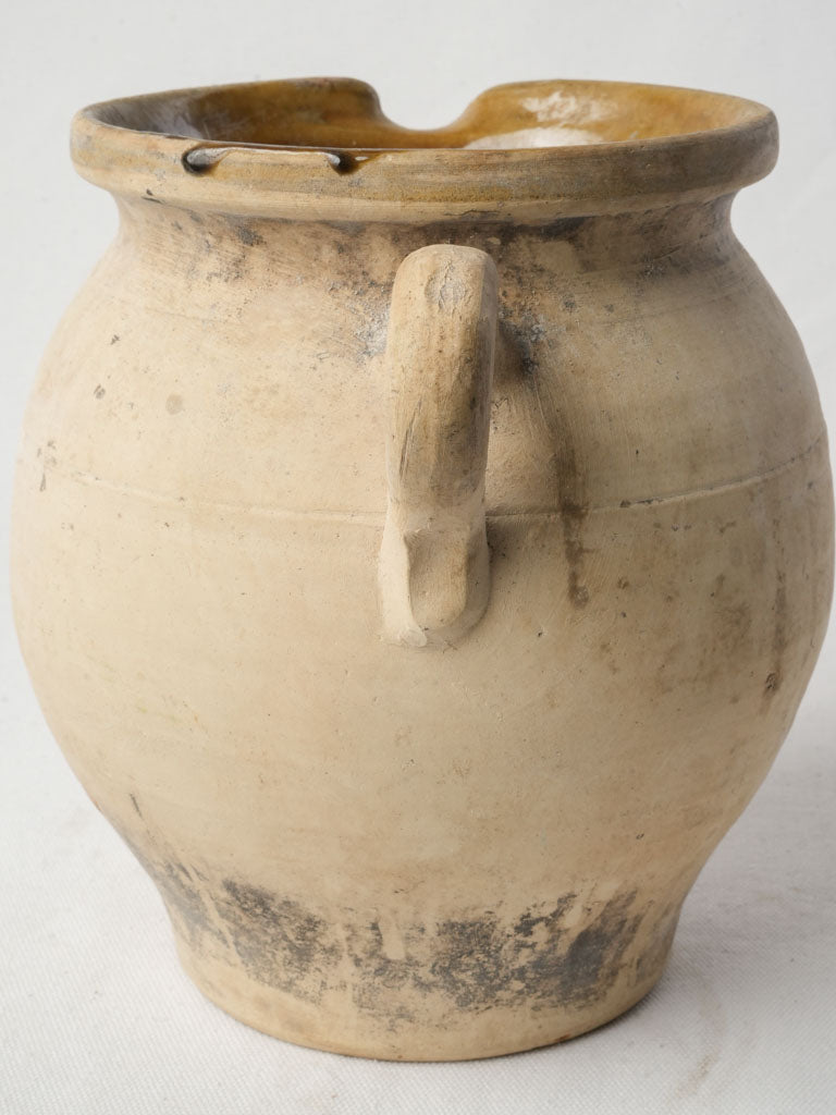 Patinated honey-glazed jug