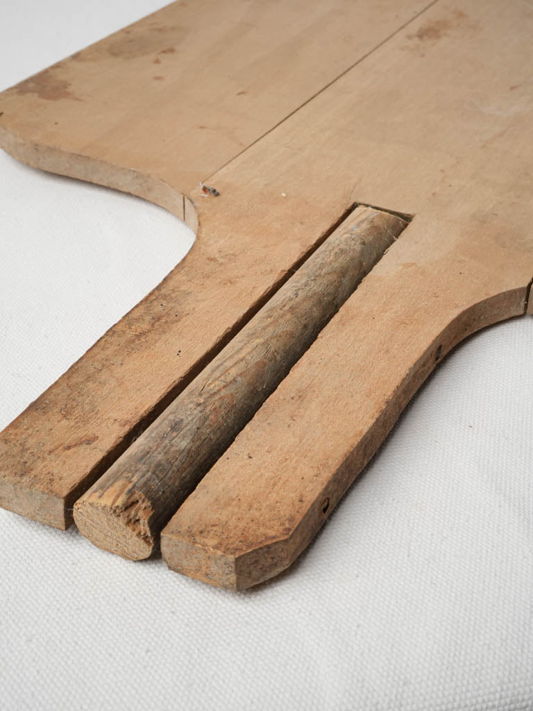 Early 20th-Century Wooden Pizza Or Bread Peel - 31"