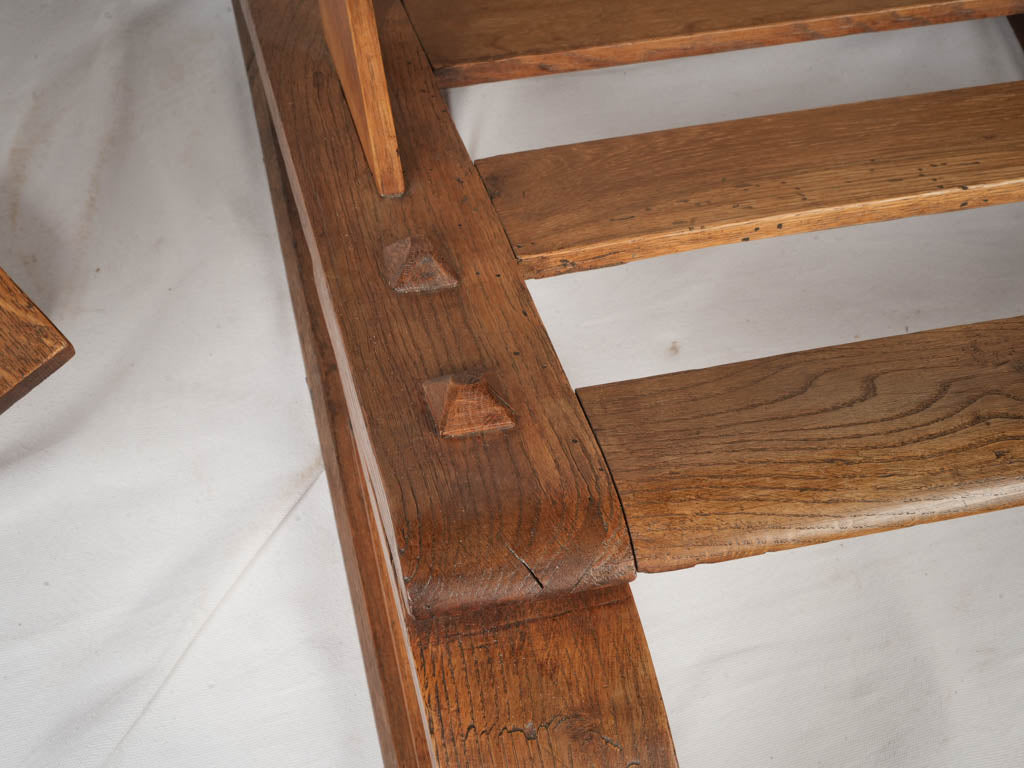 Masterful oak magazine holder