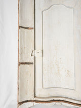 Weathered boiserie wood door panels