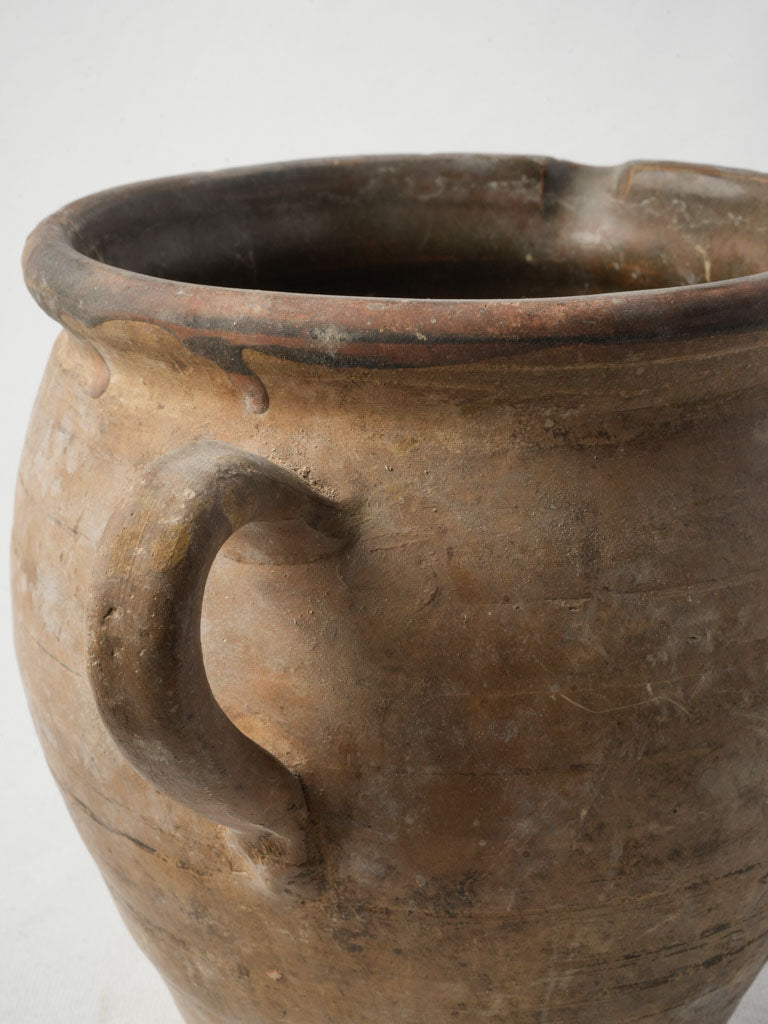 Genuine 19th-century pottery jar