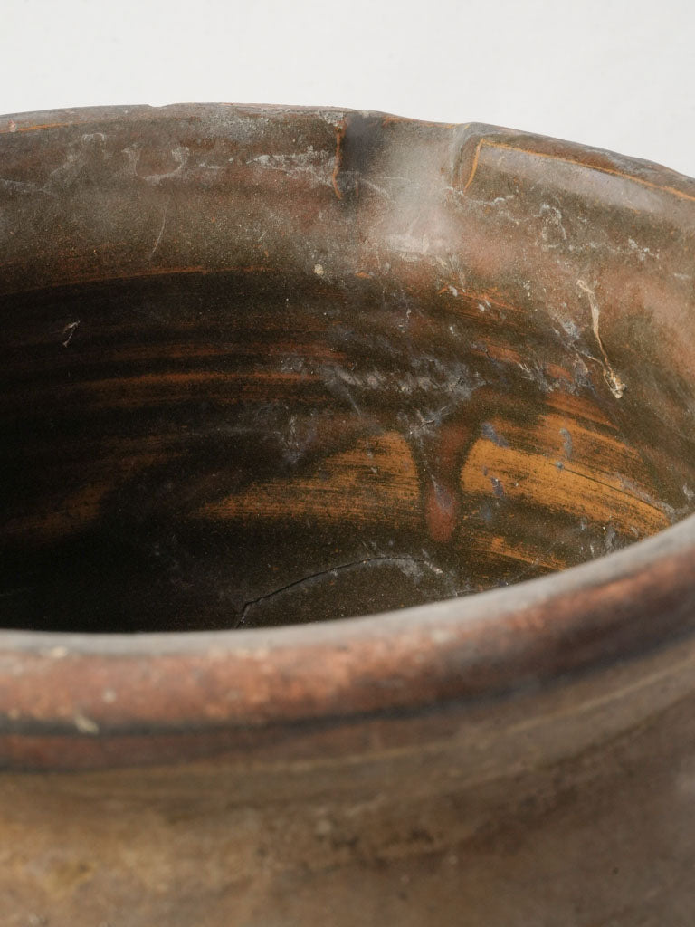 Authentic French ceramic vessel