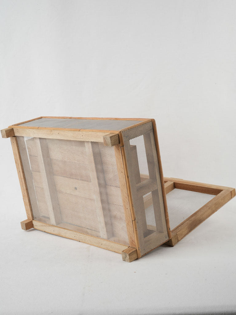 Timeless metal-accented cheese display case