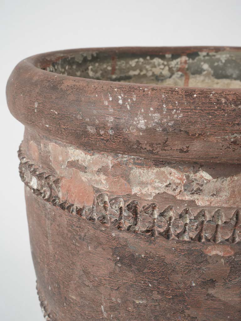 Aged sandstone antique Spanish cachepot