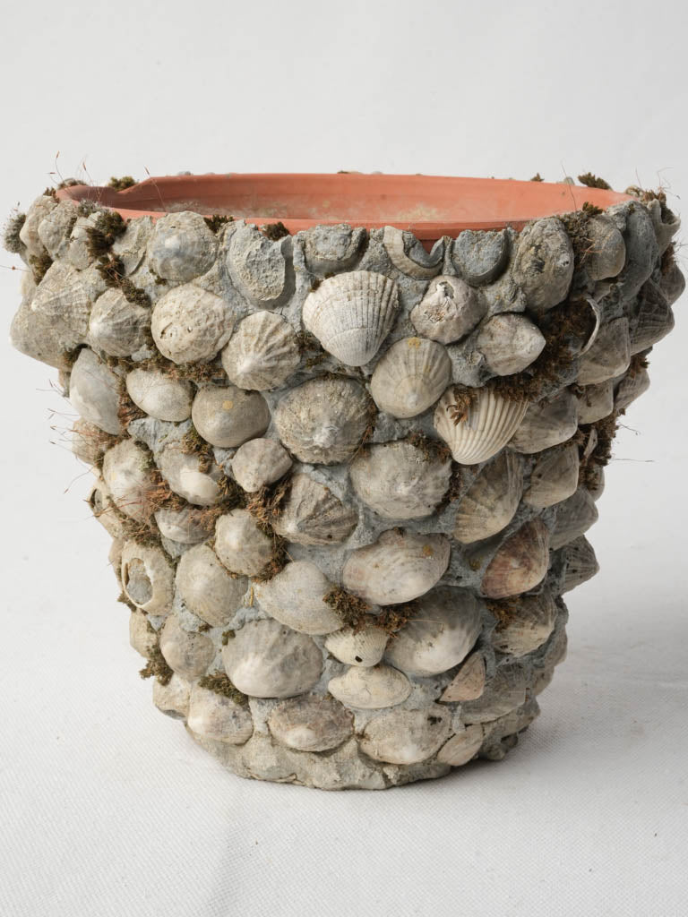 Vintage shellwork decorative piece