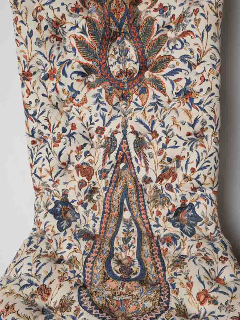 Tasteful patterned vintage lounge chairs
