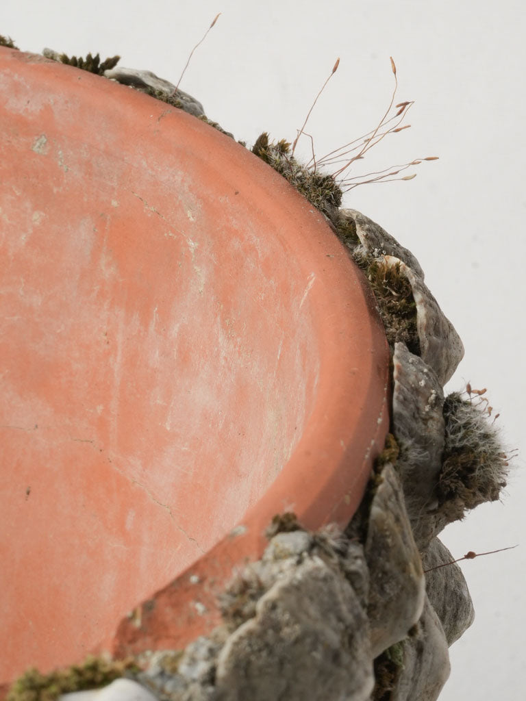 Unique weathered artisan planter