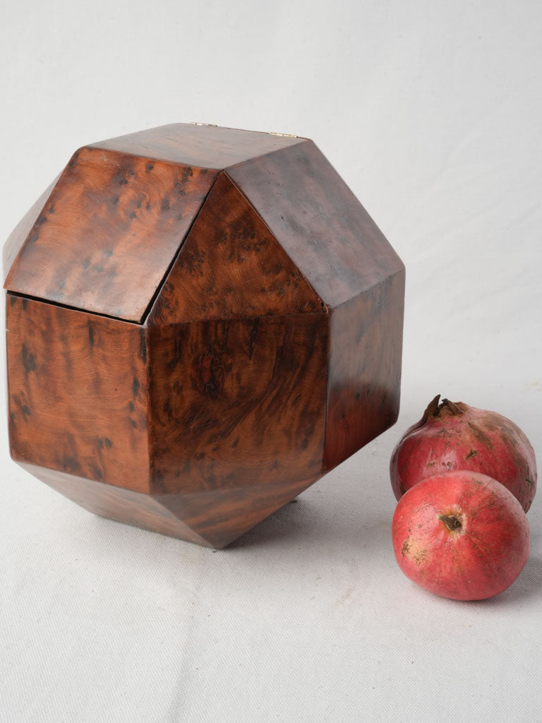 Vintage sculptural Art Deco box