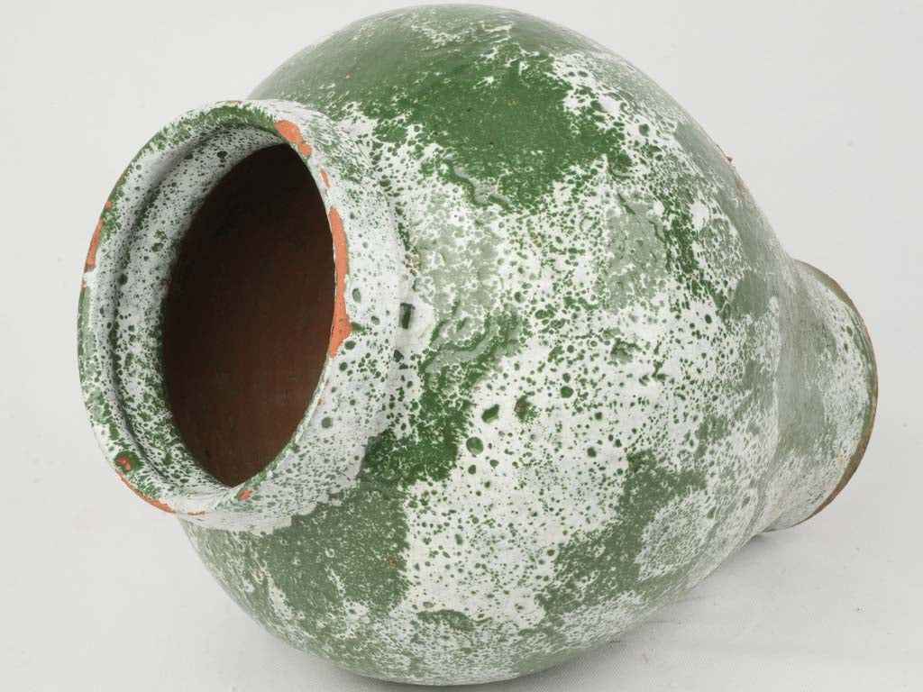 Vintage Large Green Glaze Vase
