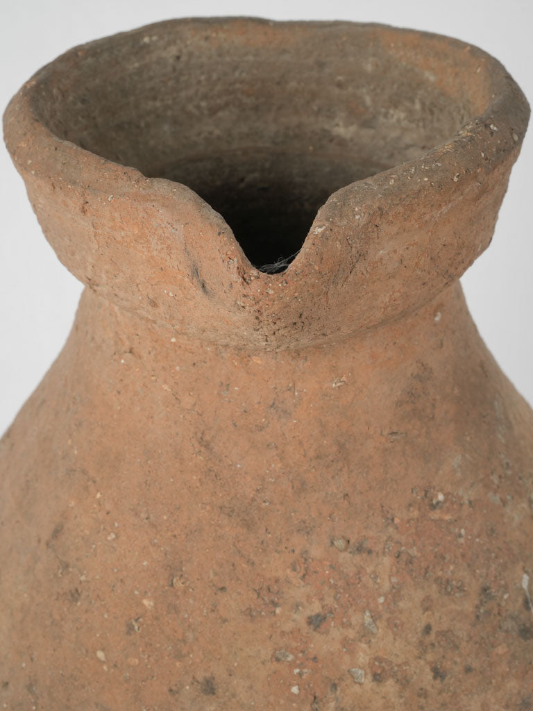 Rustic matte patina French jug