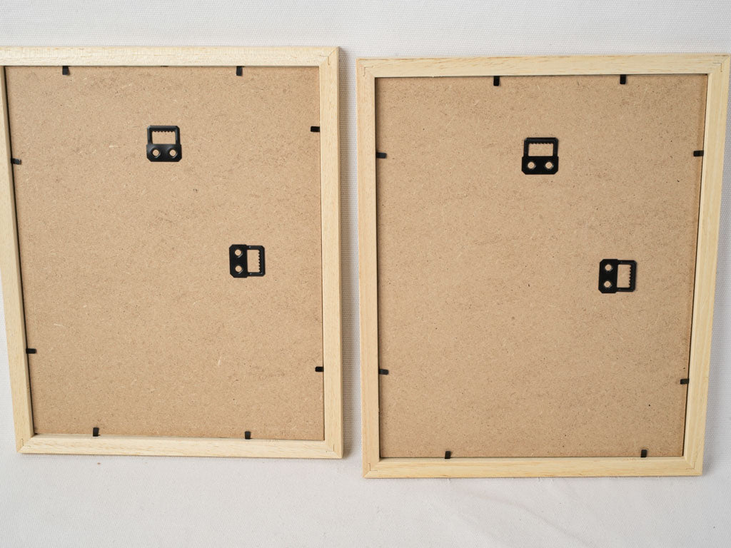 Organic lines vintage botanical frames