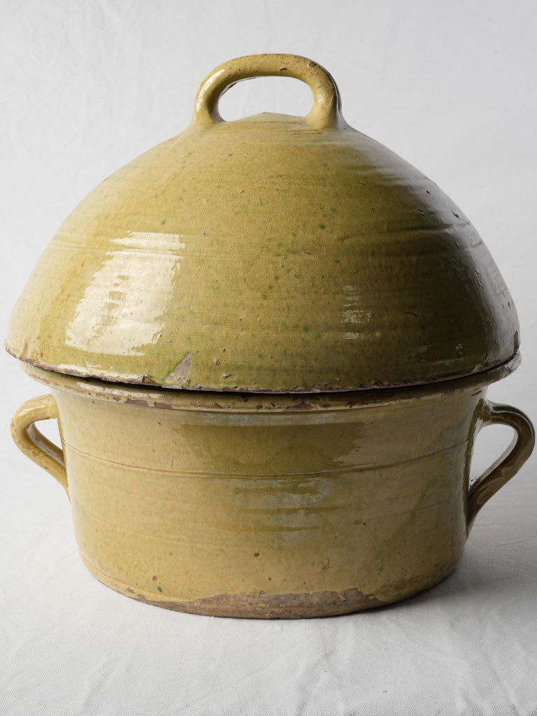Lemongrass glazed cocotte, elegant design