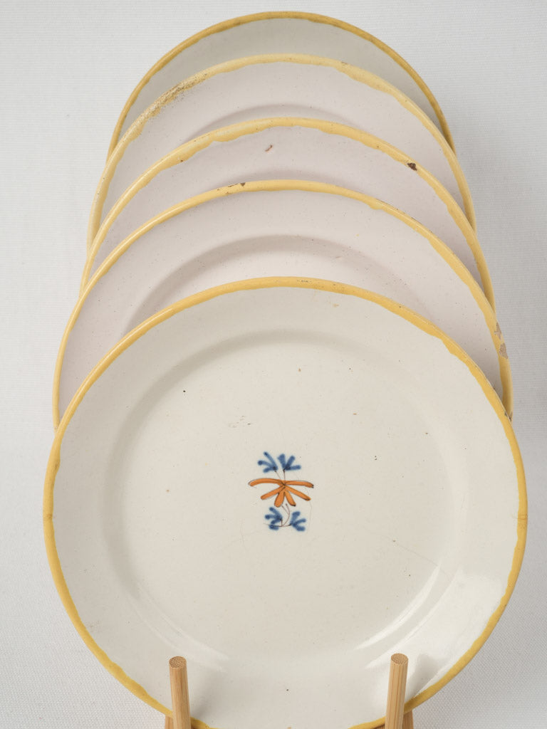 Intricate Rococo-style Moustiers pottery