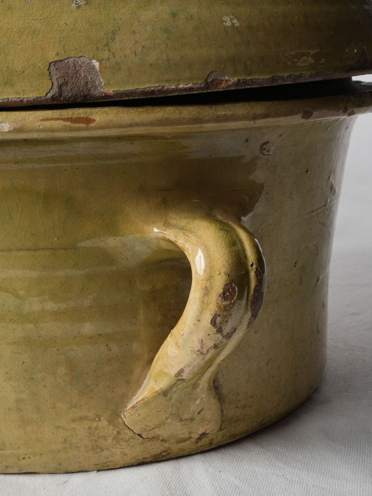 Unique lidded cocotte, refined style