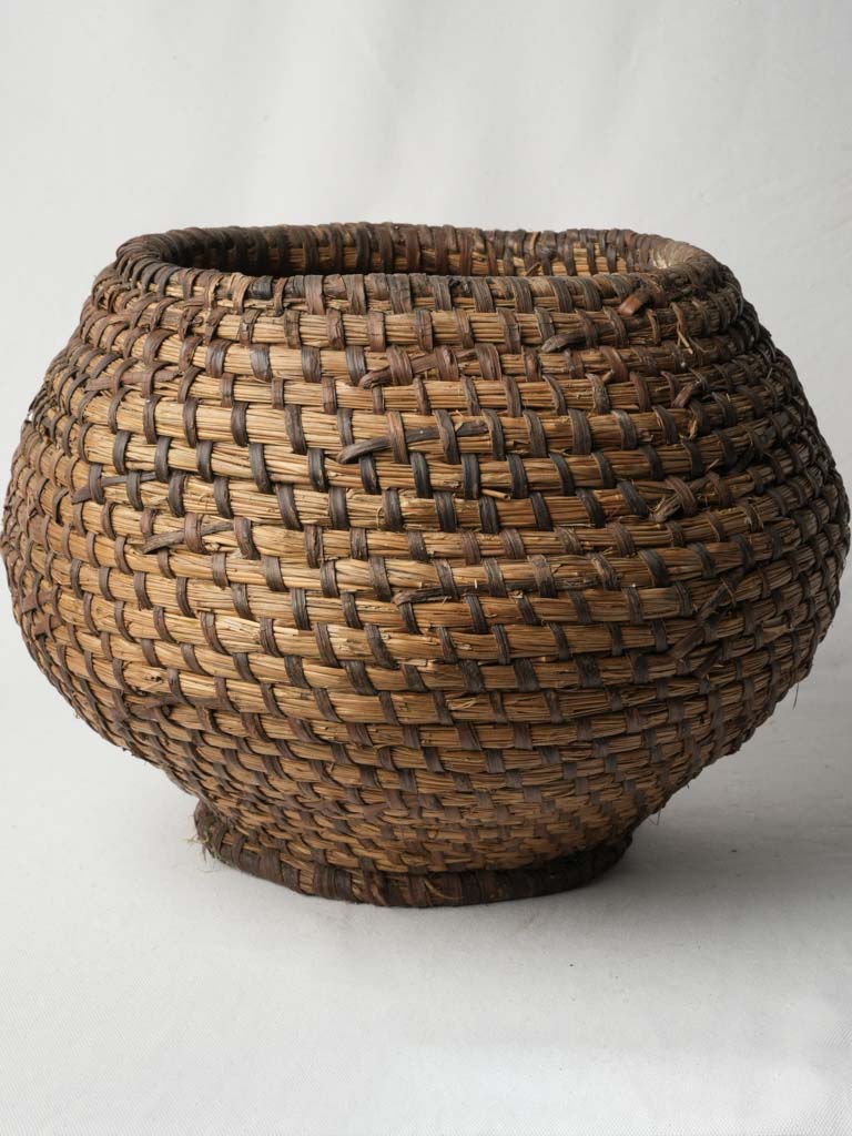 Rustic French coastal basket