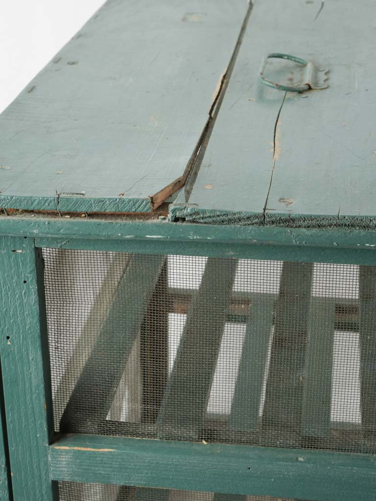 Vintage Mesh-covered French Cheese Dwelling