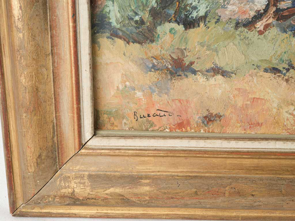 Early 20th-Century Oil on Canvas of a Provençal Landscape near the Étang de Berre - 25½" x 32¾"