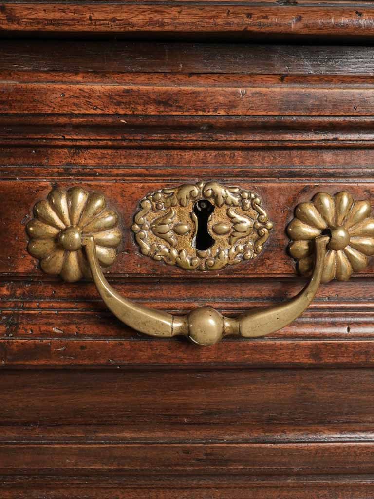 Beautiful aged French walnut commode