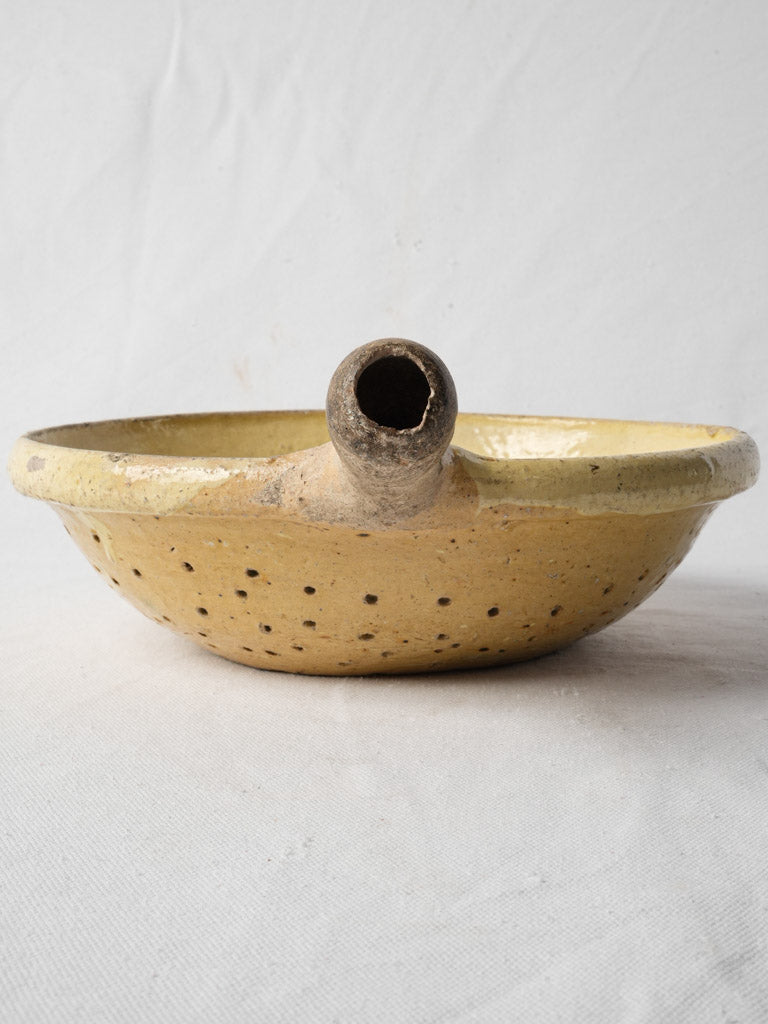 Historical French ceramic kitchen tool