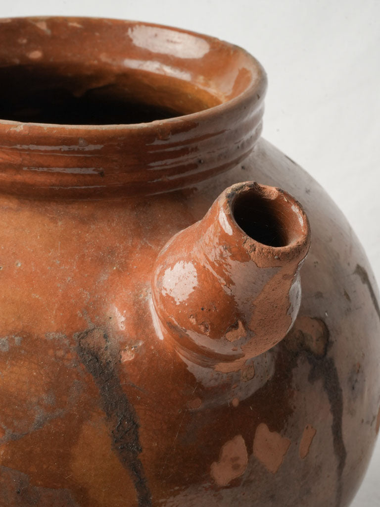 Authentic glazed southwest France pottery