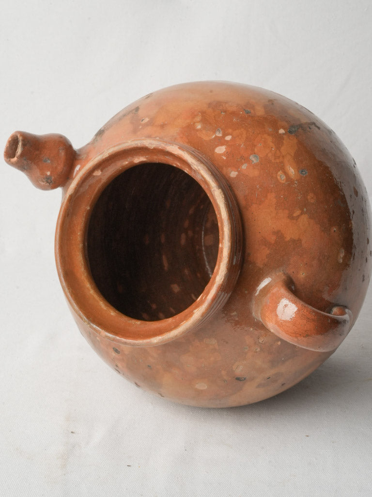 Ornamental French decorative clay artifact