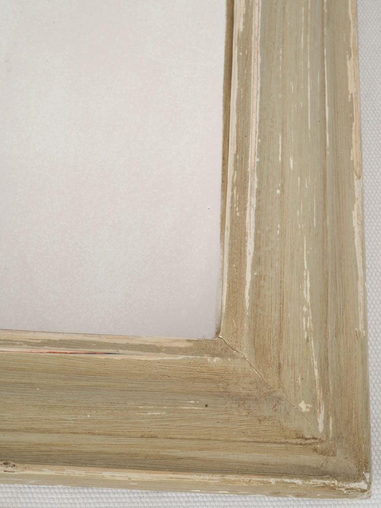 Elegant small-sized beveled boudoir mirror