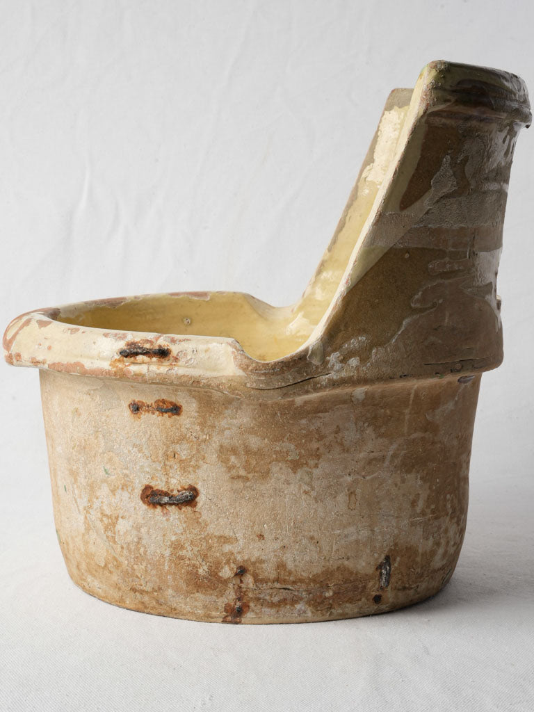 Rare pastoral-style milking pail