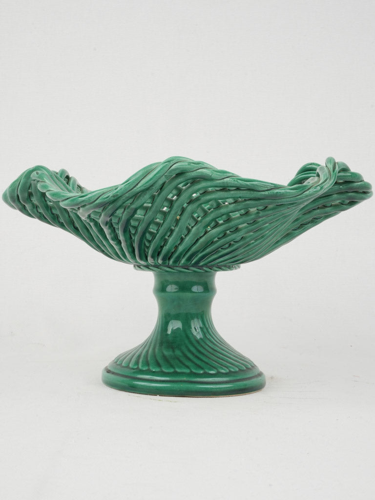 Intricate Weaving Ceramic Centerpiece
