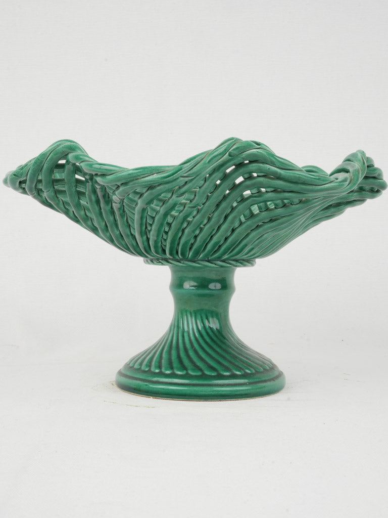 Charming Mid-20th Century Green Bowl