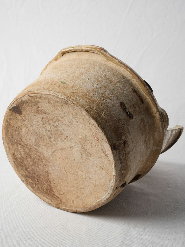 Collectible historical milking basin
