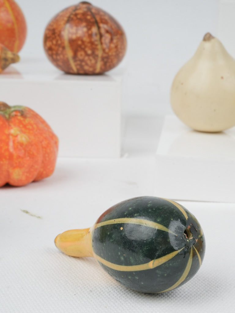 Colorful Harvest Ceramic Pumpkins