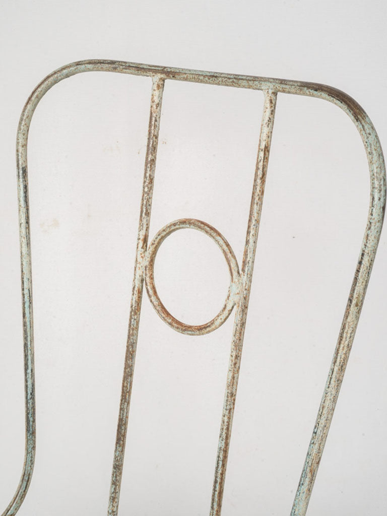Curved slatted seat dining chairs