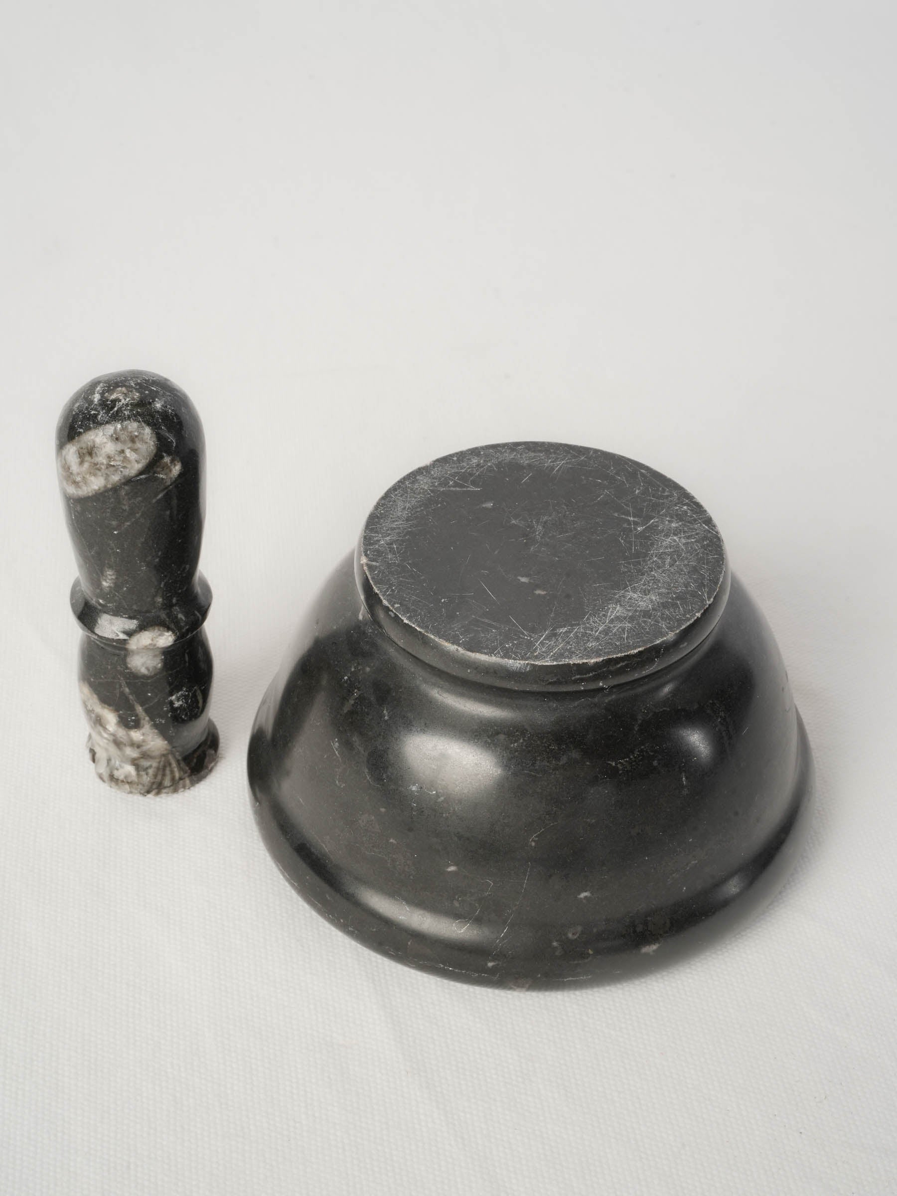 Petite matte finish pestle and mortar