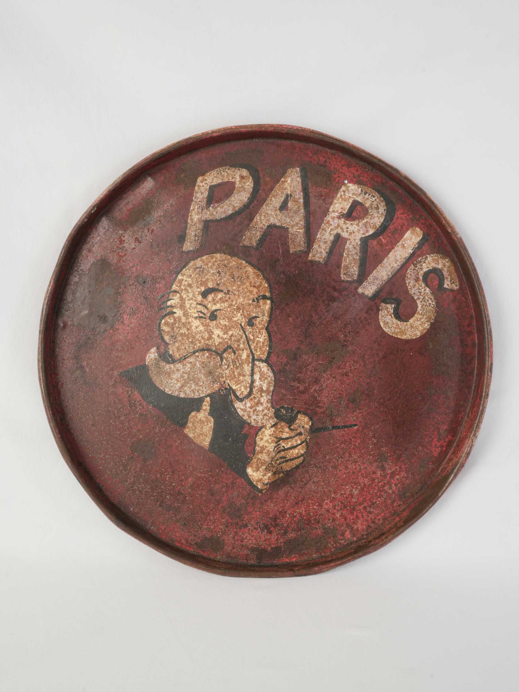 Graphic Parisian decorative accent tray