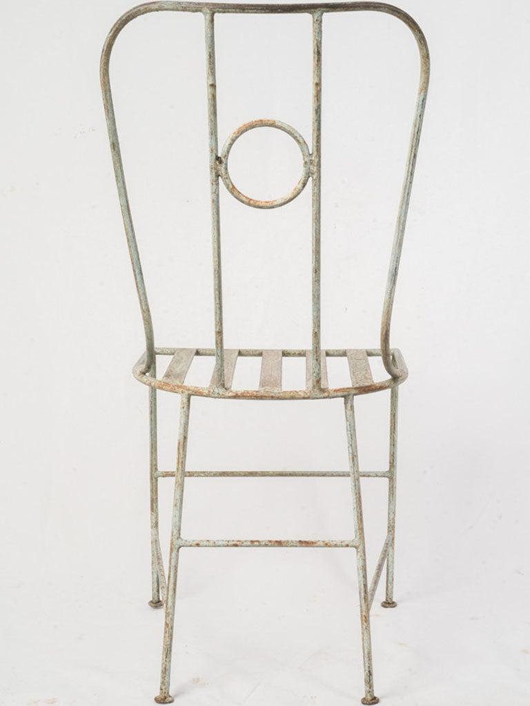 Stylish 1970s iron garden set