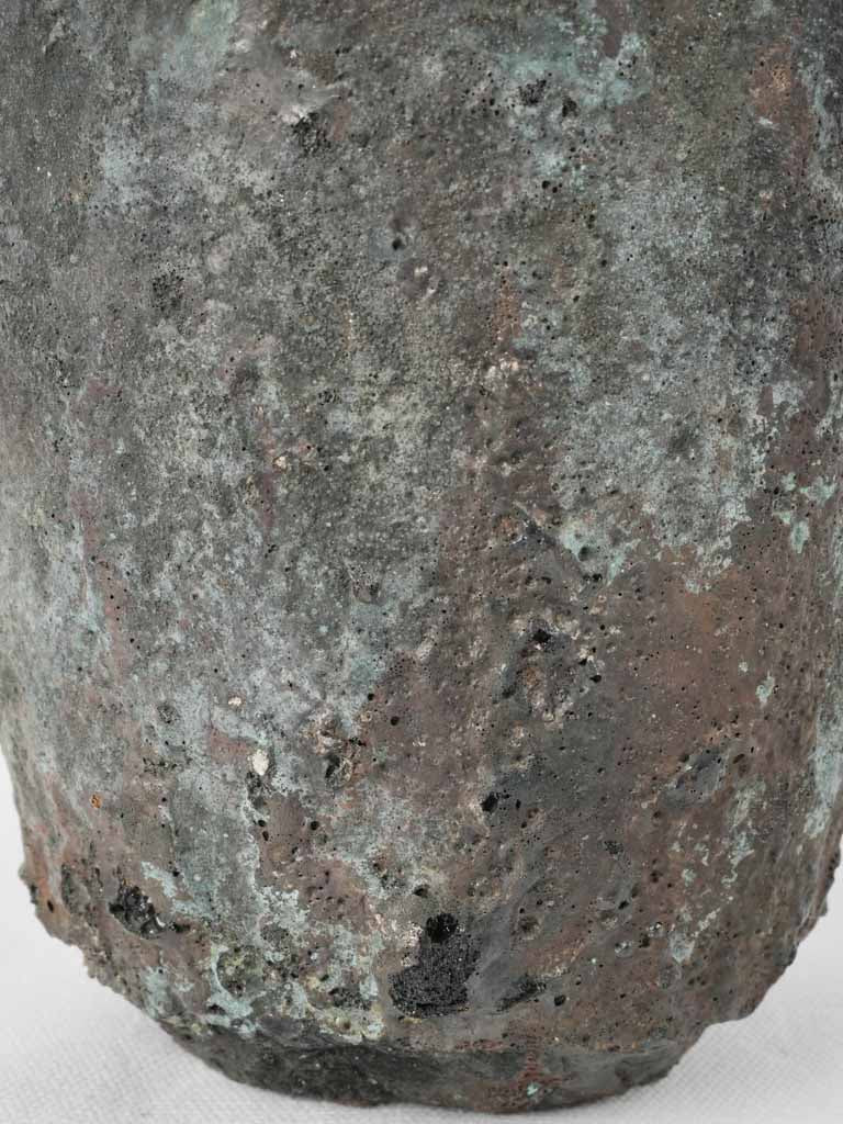 Ornate 19th-century foundry smelting pots