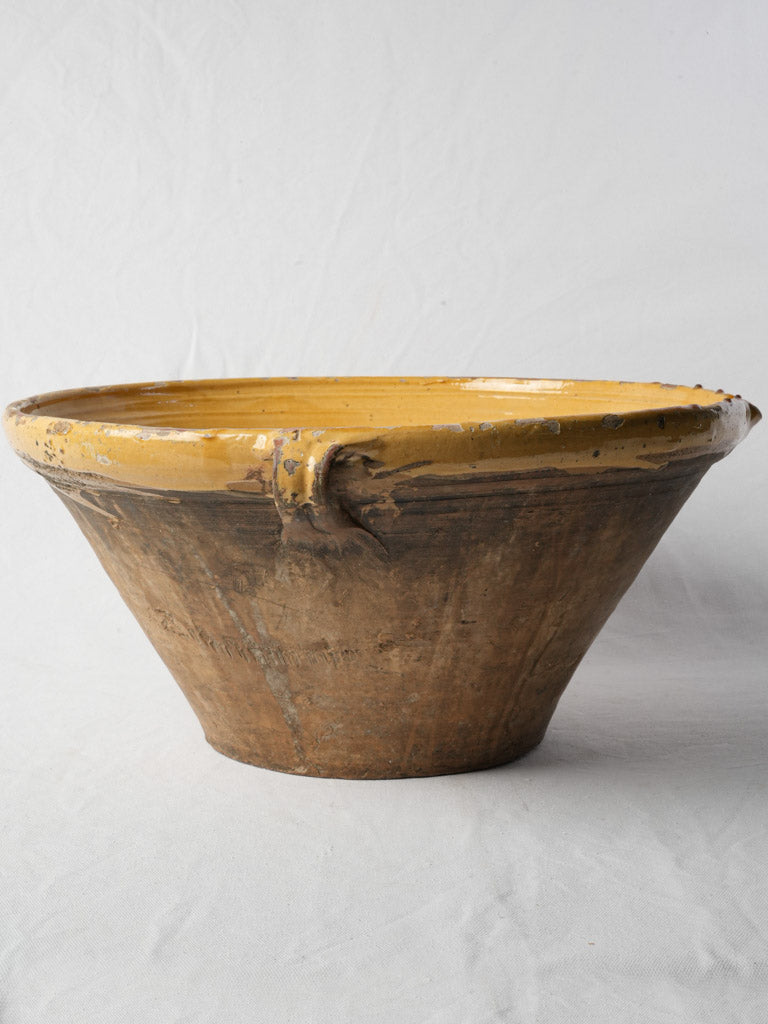 Traditional French utilitarian earthenware