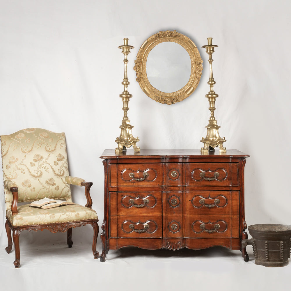 Deep-luster cherrywood storage