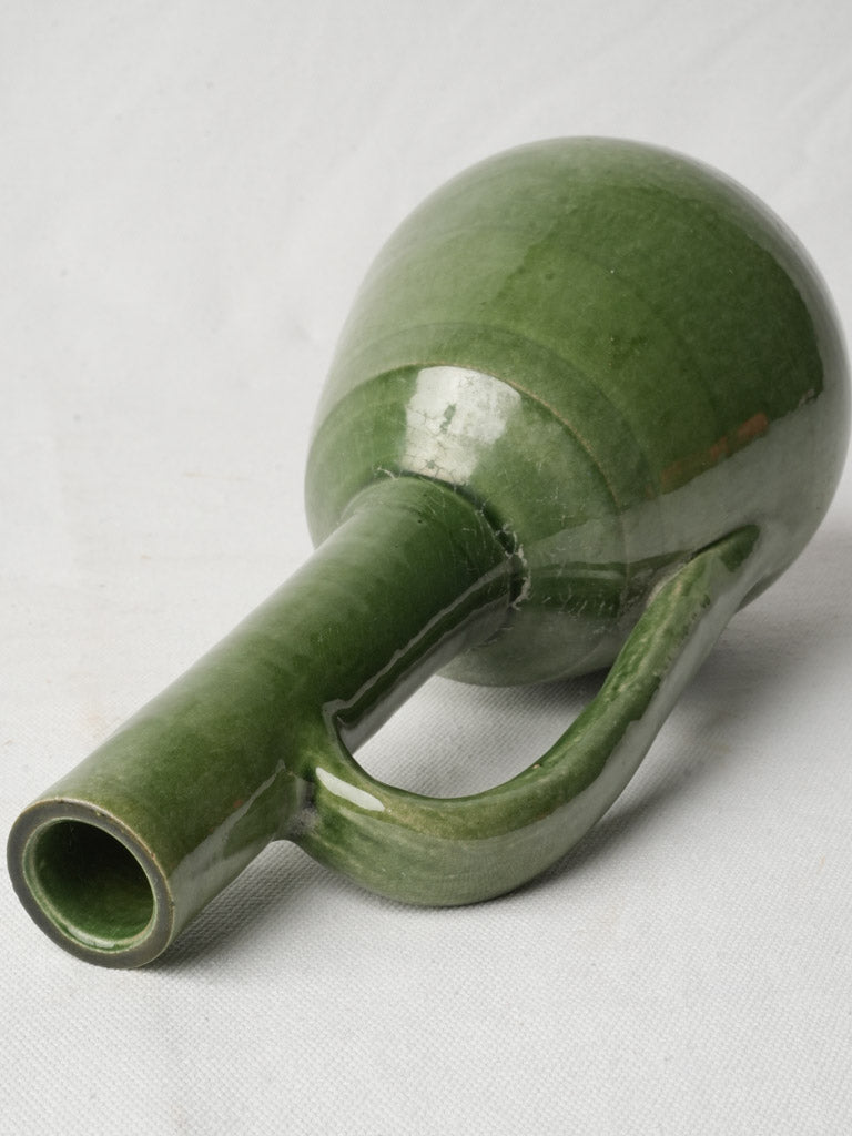 Elegant French artisan soliflore vase