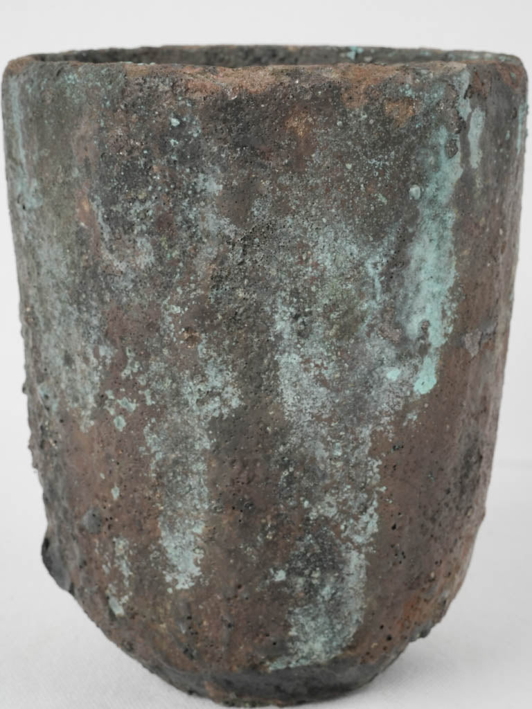 Vintage European crucible foundry pots
