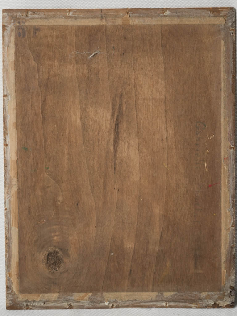 Petite French Oil On Panel Still Life w/ Bottle - 13¾" x 10¾"