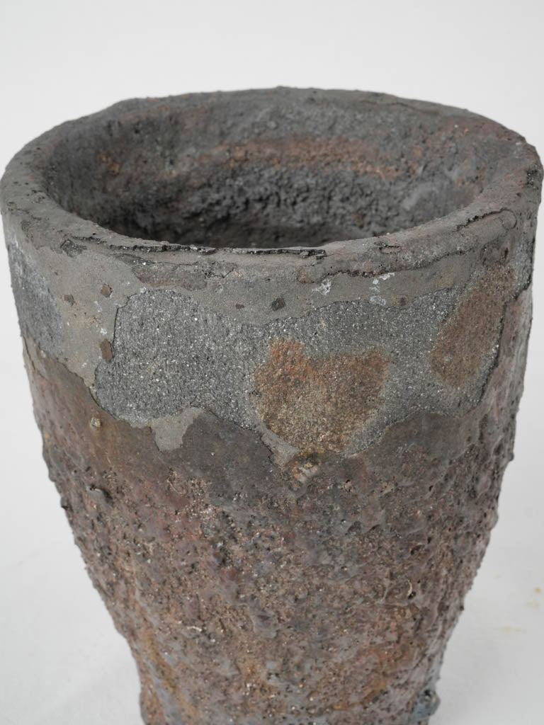 Weathered 19th-century coppersmith containers