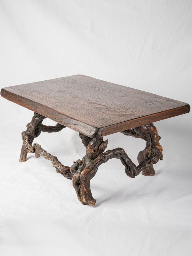 Vintage rustic coffee table