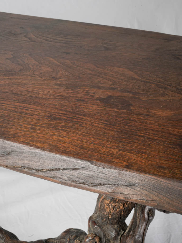 Organic French folk art table