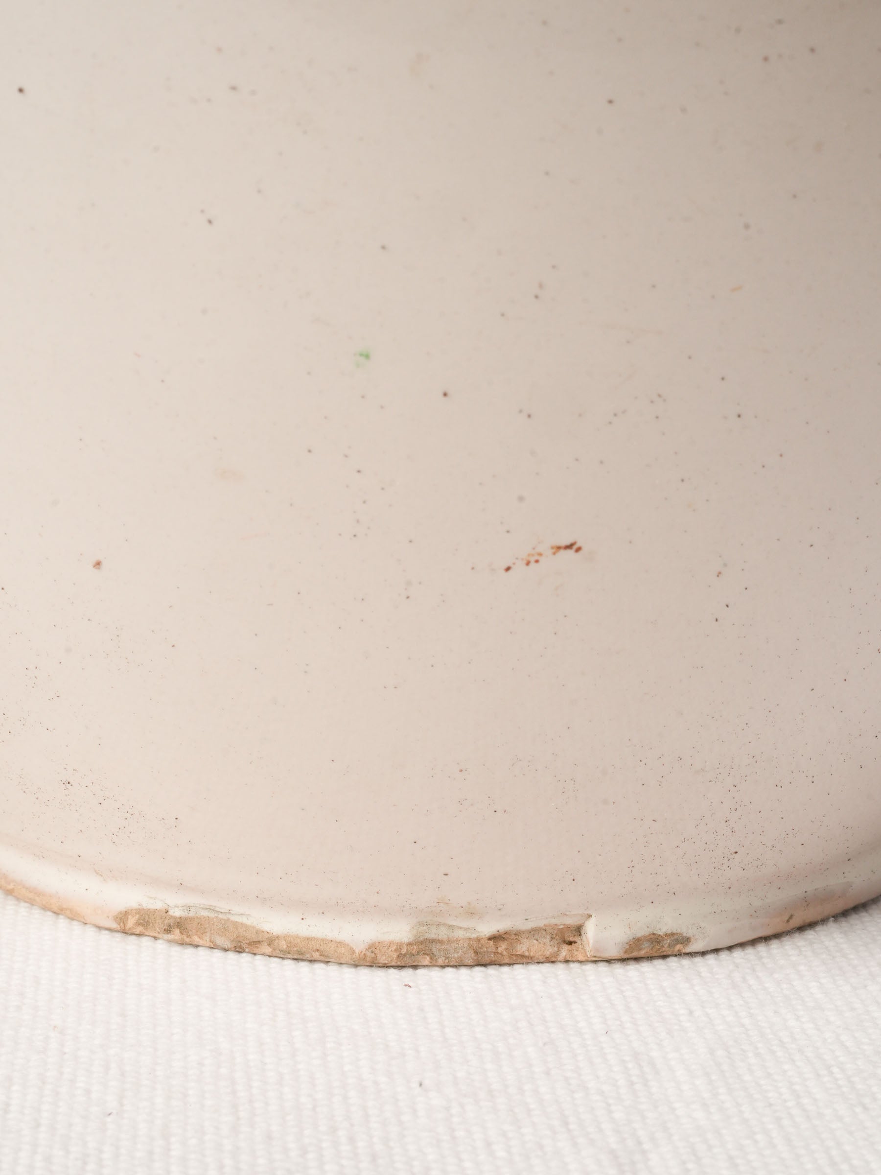 French traditional rustic pottery duo