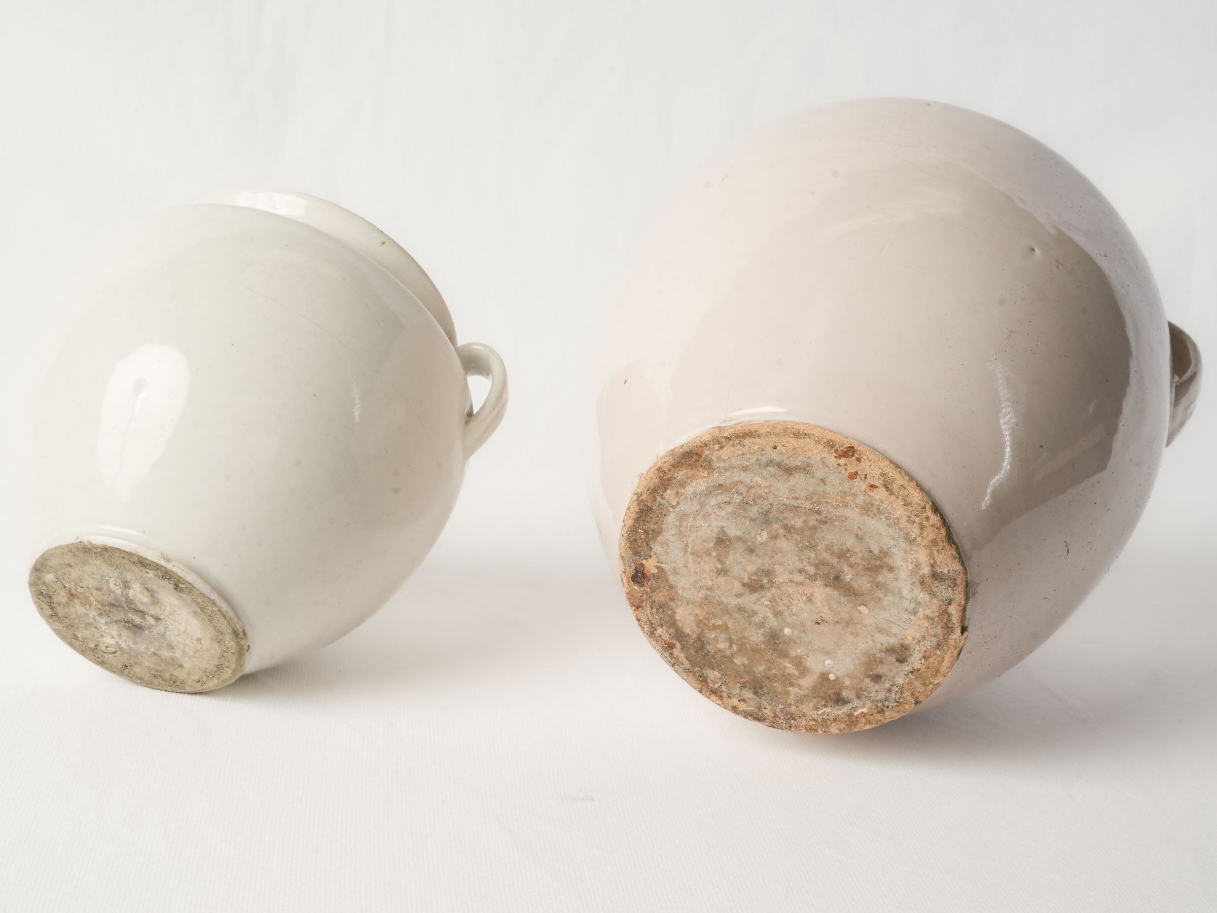 Old French country kitchen containers