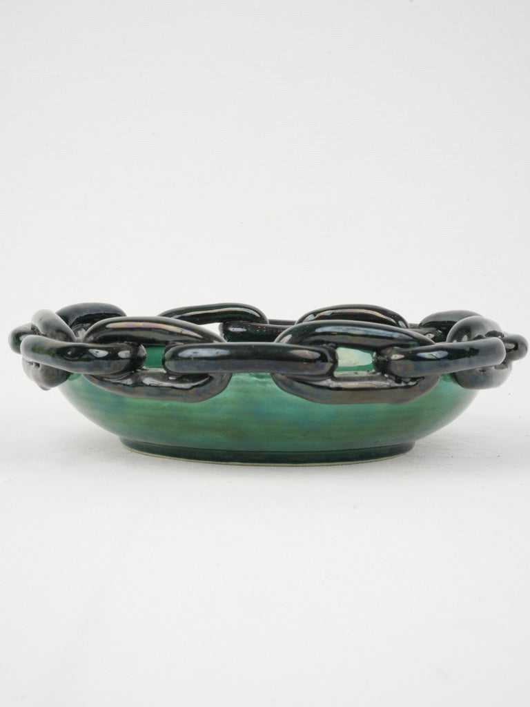 Avant-Garde Iridescent Vallauris Dish