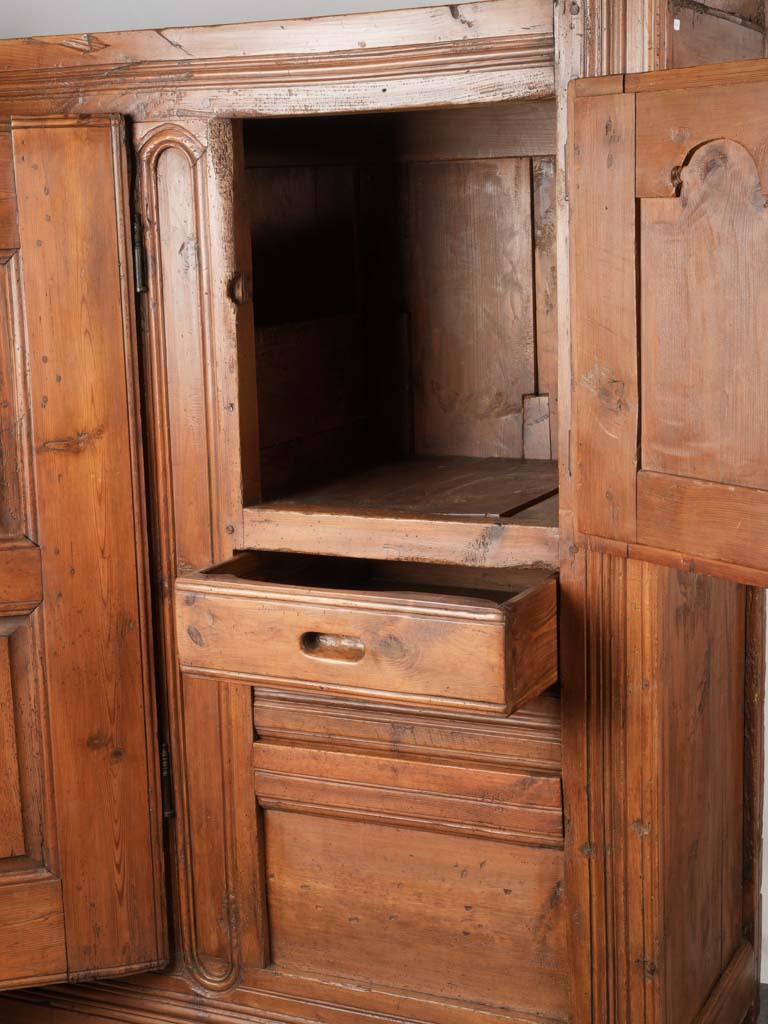 French handcrafted 18th-century candle cabinet